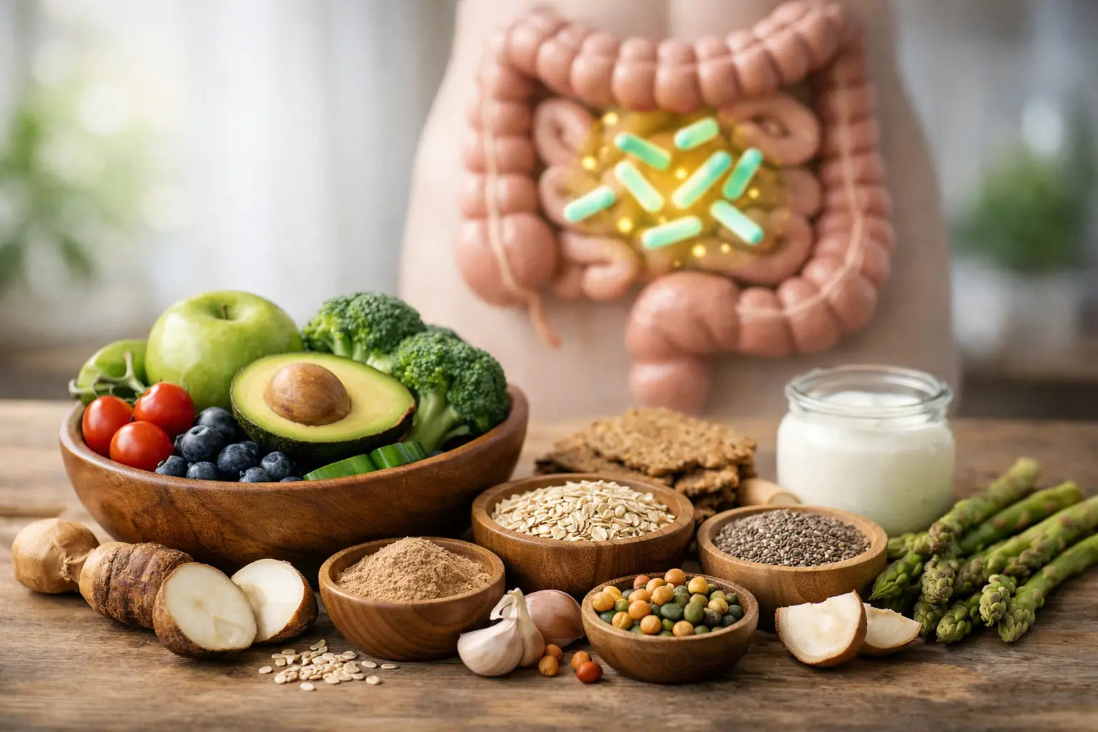 Prebiotische vezels voor darmgezondheid