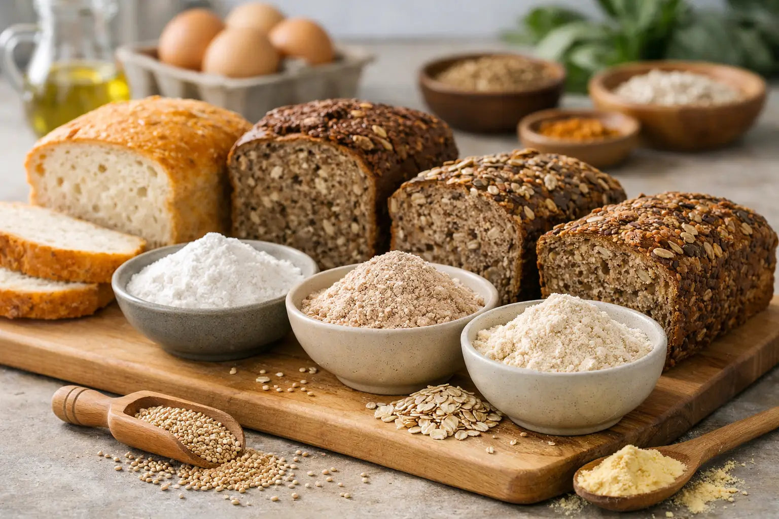 Is glutenvrij brood gezond? Het hangt van de mix af