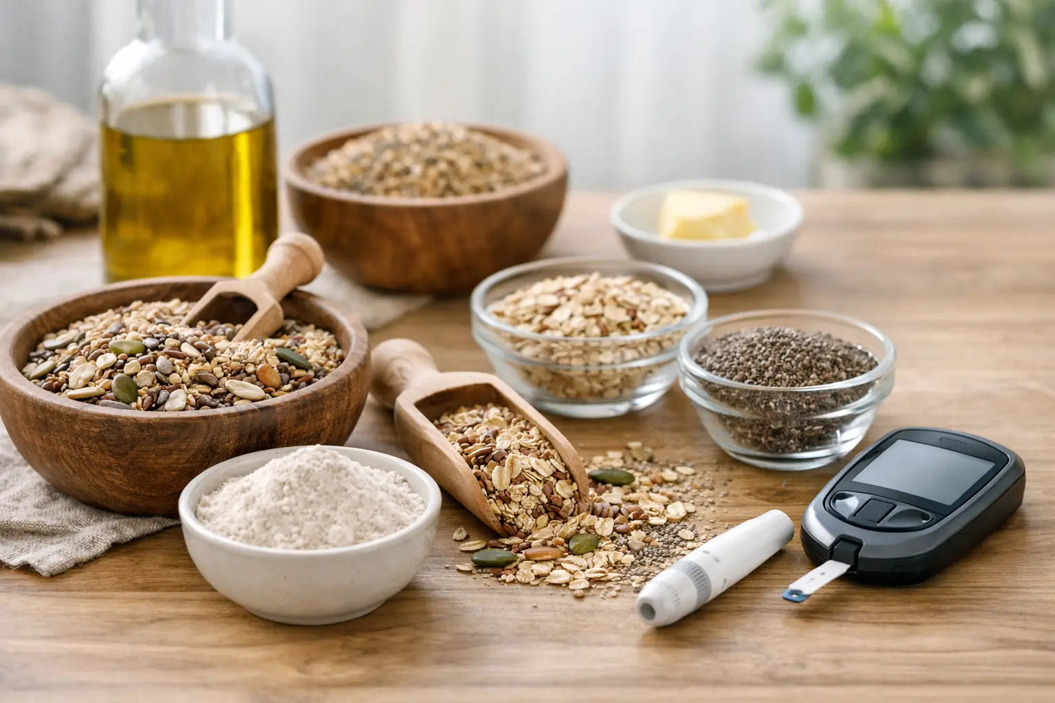 Broodmix voor stabiele bloedsuiker kiezen