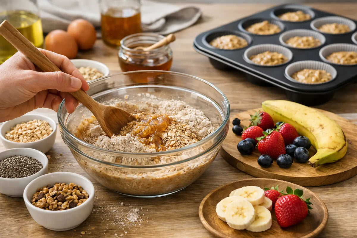 Gezonde bakmix snel bereiden in 5 stappen
