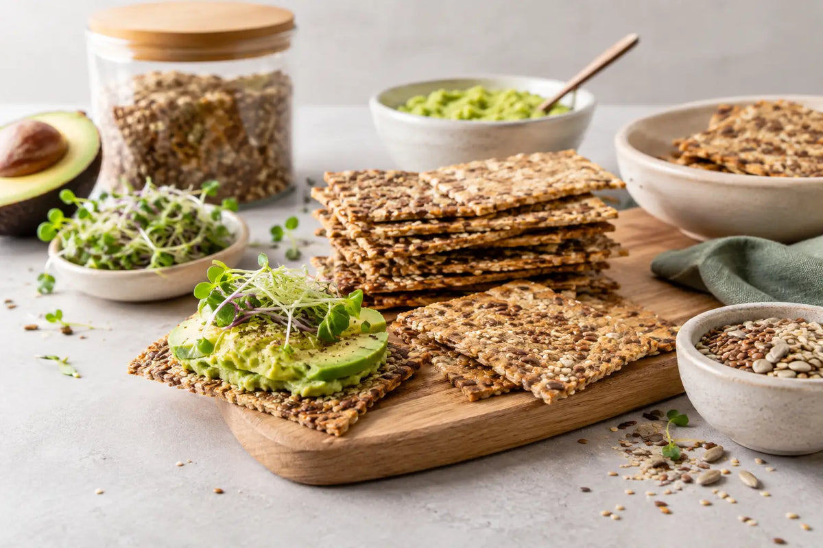 Glutenvrije crackers maken: knapperig en voedzaam