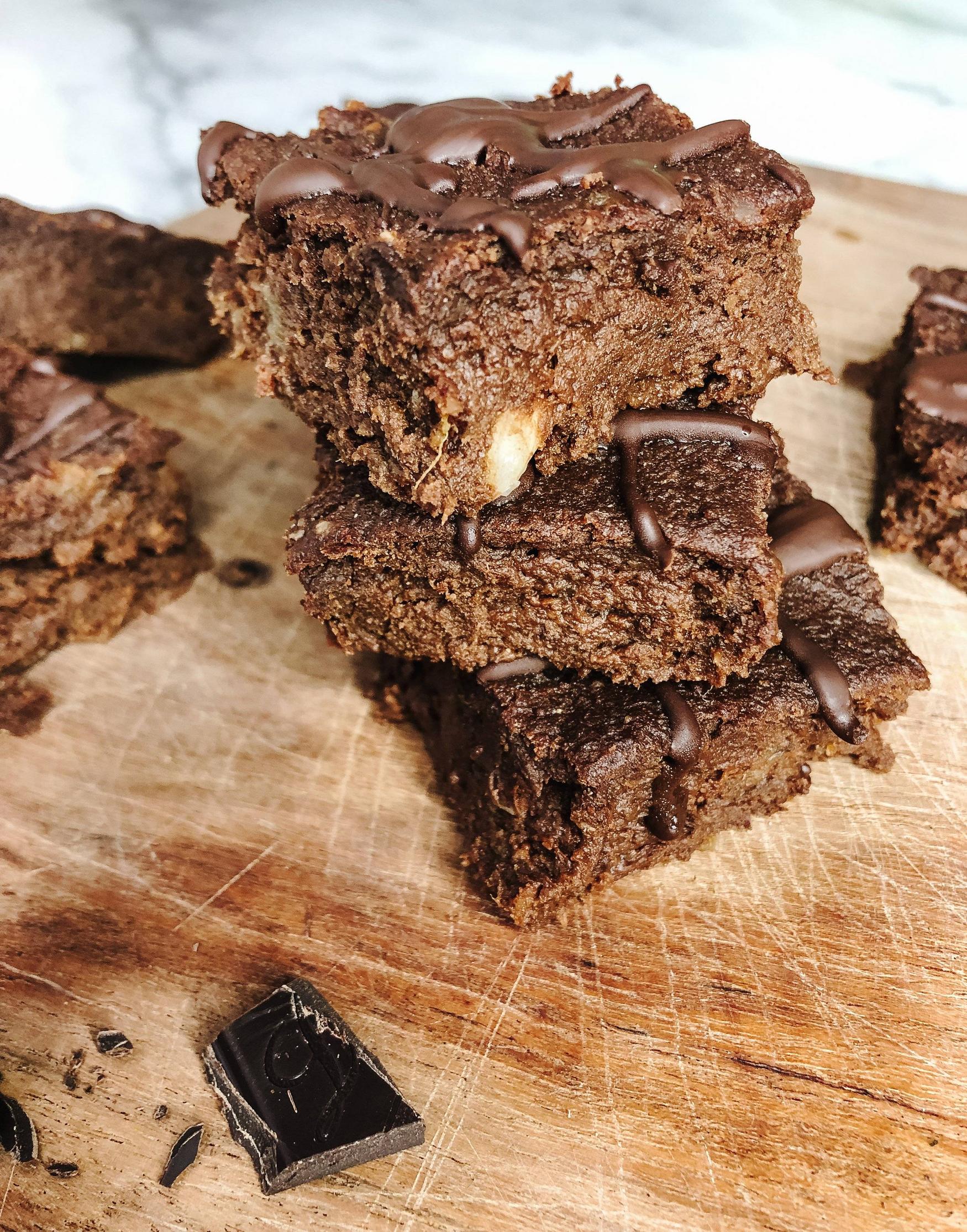 Glutenvrije Zoete aardappel brownies