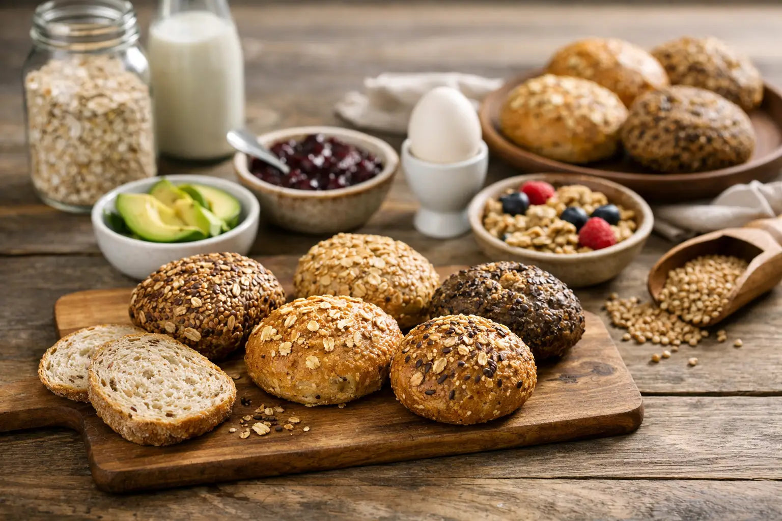 De beste glutenvrije ontbijtbroodjes kiezen