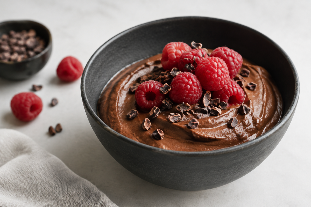 Plant-based chocomousse
