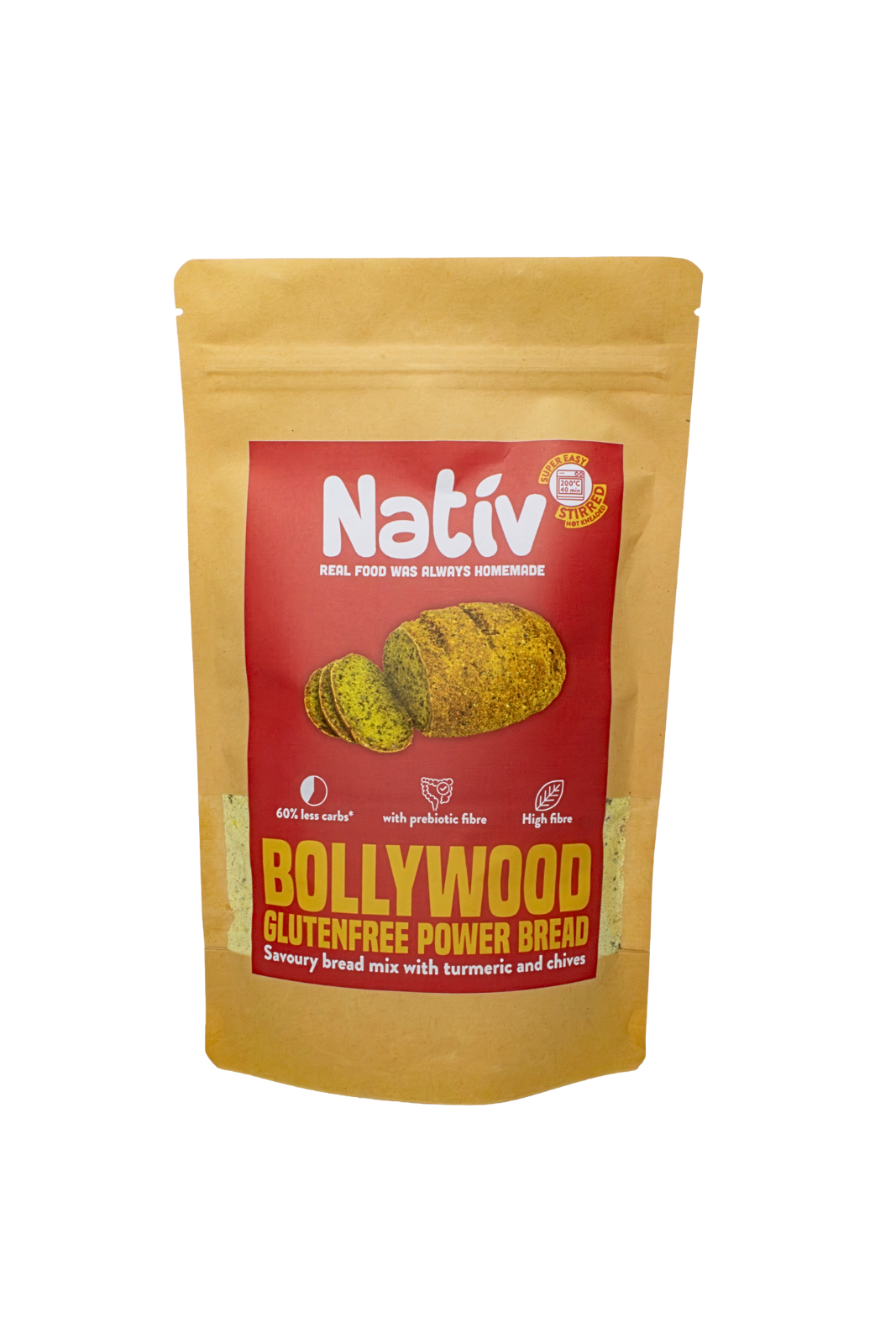 Bollywood - Hartige broodmix met Kurkuma en Bieslook