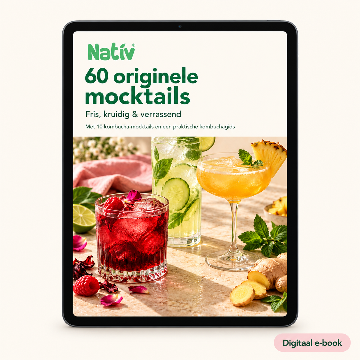 Mocktails: 60 Originele Alcoholvrije Cocktails