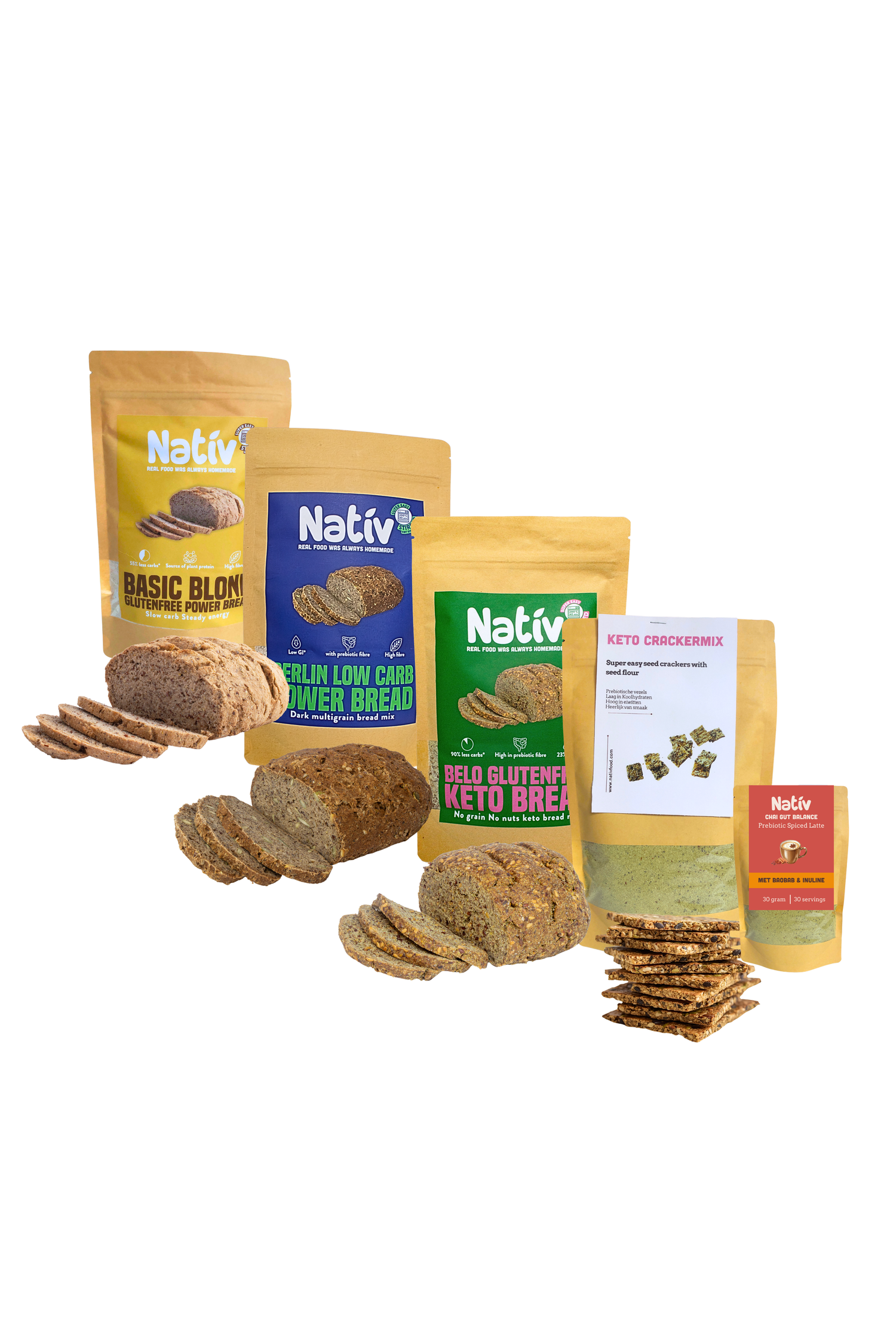 Ontdek pakket - Bakmixen en Chai