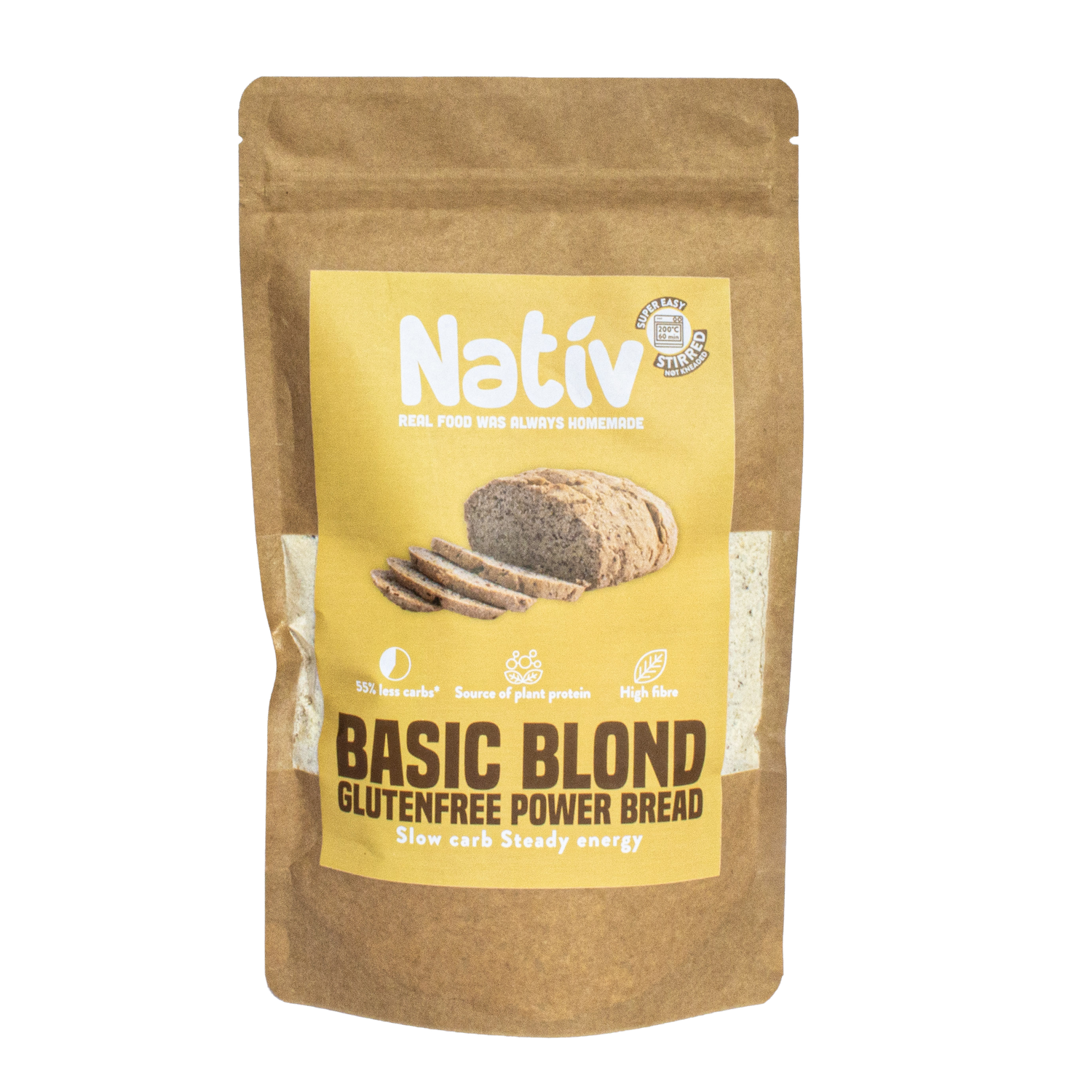 Basic Blond - Slow carb Allround breadmix