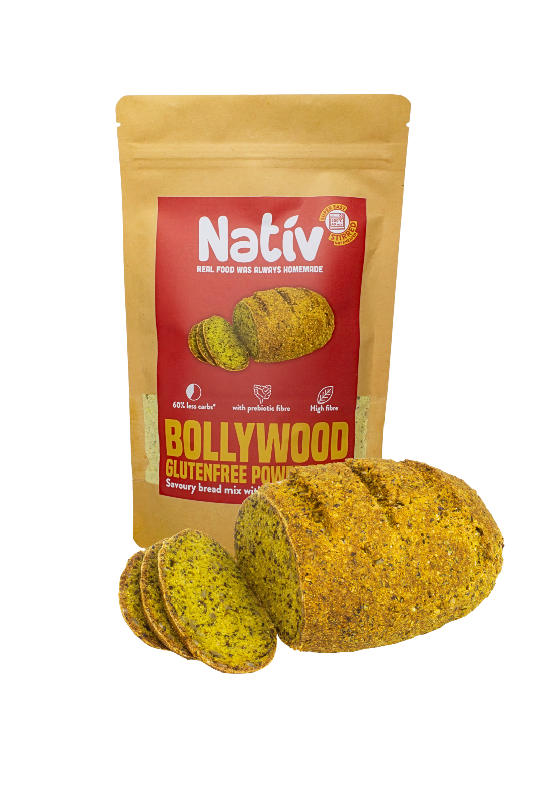 koolhydraatarm brood Nativ Bollywood
