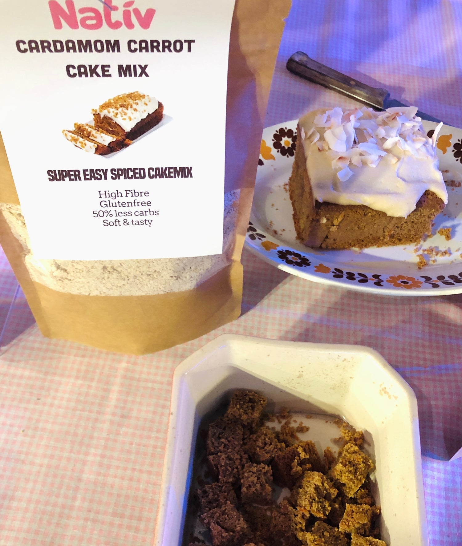 Cardamom Carrot CAKE MIX