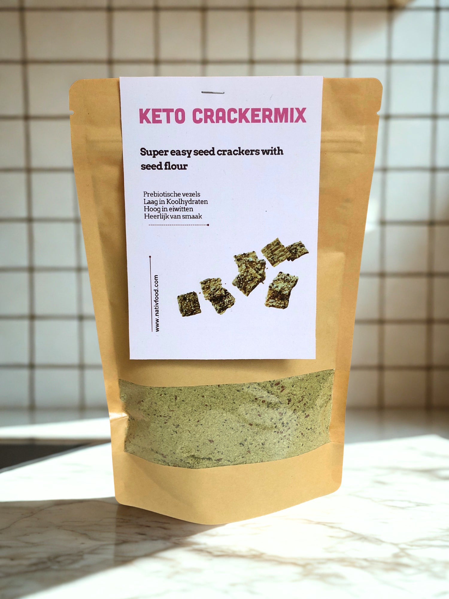 Keto Crackermix - Naturel