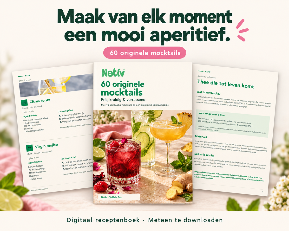 Mocktails: 60 Originele Alcoholvrije Cocktails