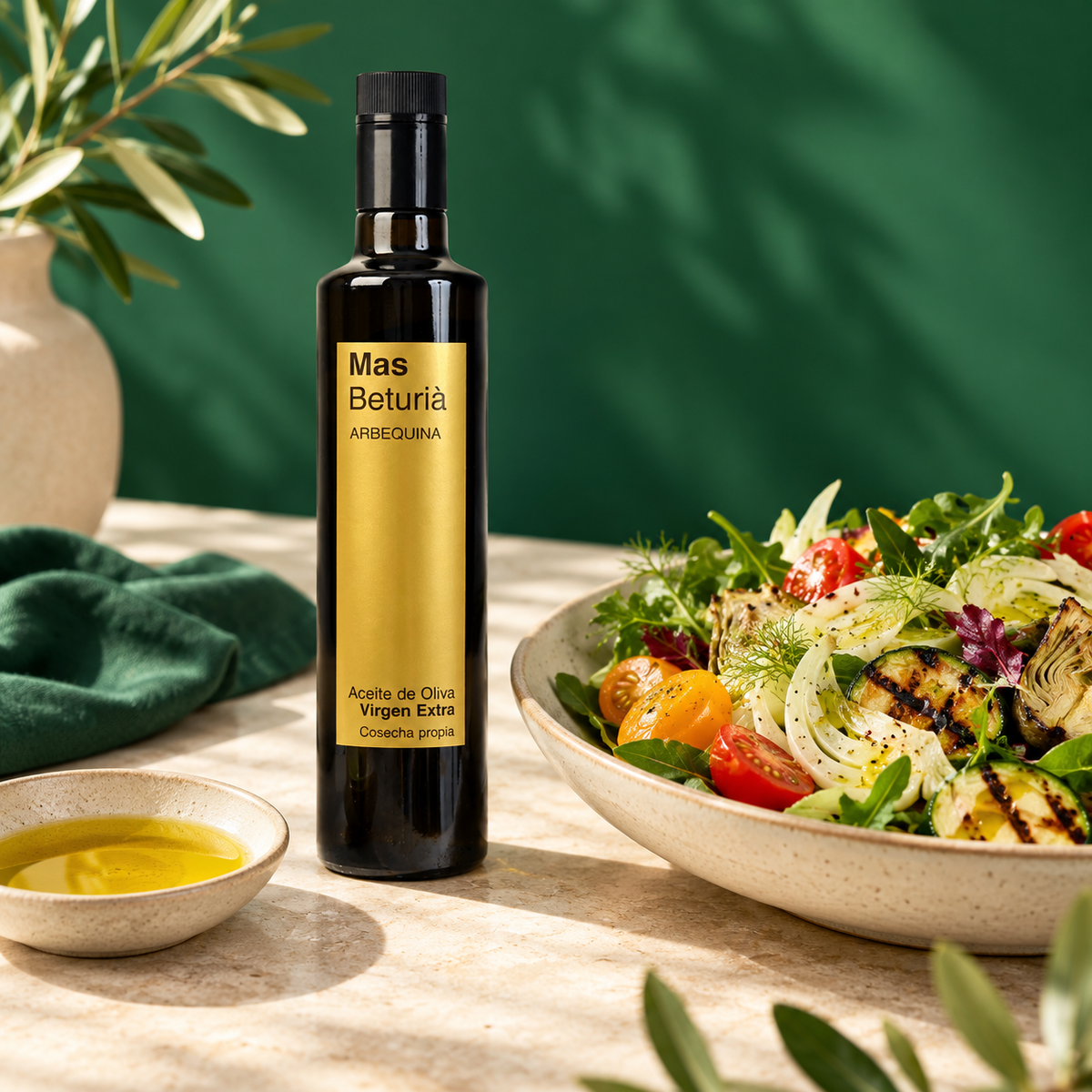Mas Beturià Arbequina extra vergine olijfolie 500 ml