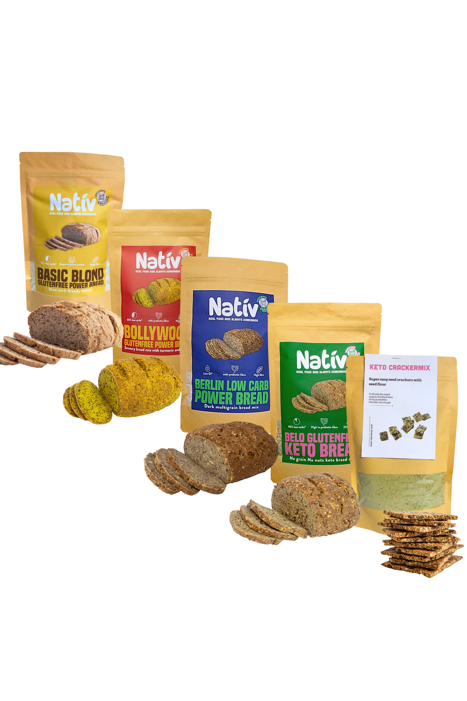 Ontdek pakket - 1 van elke smaak Cracker