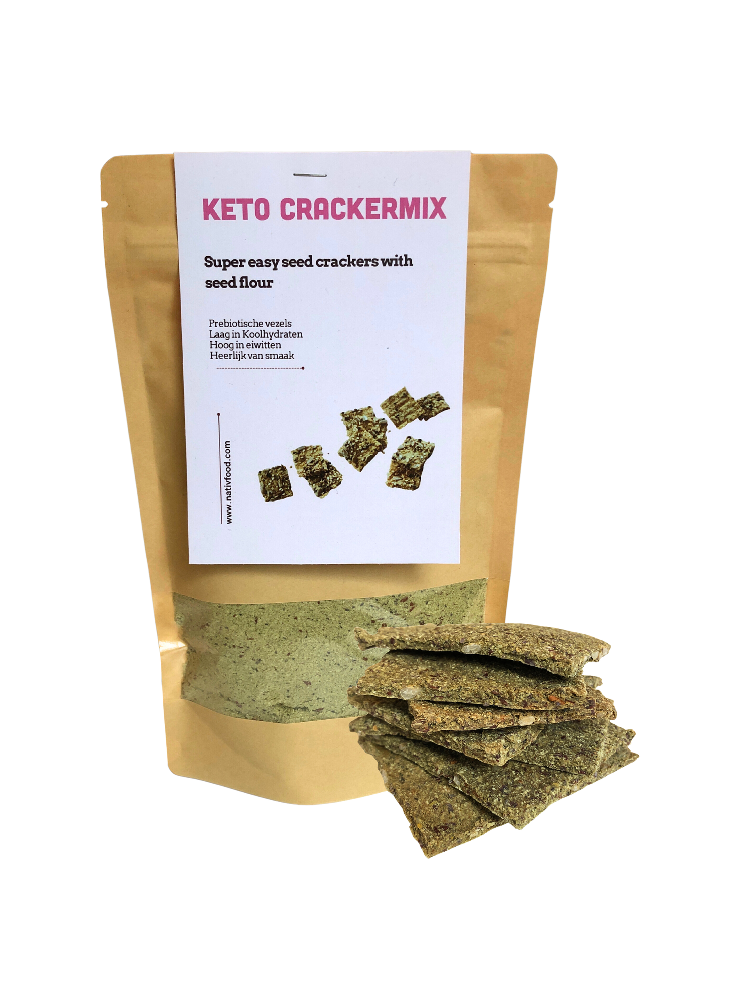 Keto Crackermix - Naturel